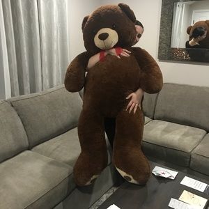 Huge plush teddy bear!